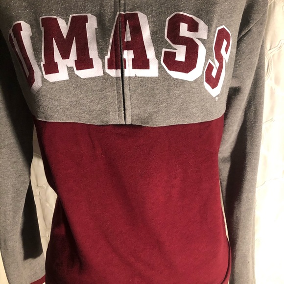 💗 PINK 💗Half-zip💗UMASS💗XS💗 AMHERST💗BOSTON - Picture 10 of 15